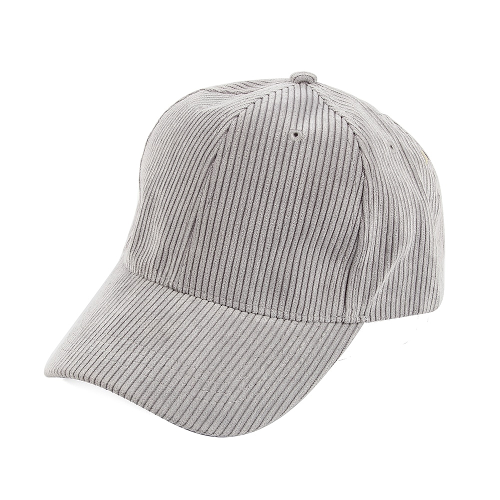 Women's Adjustable Ribbed Baseball Cap