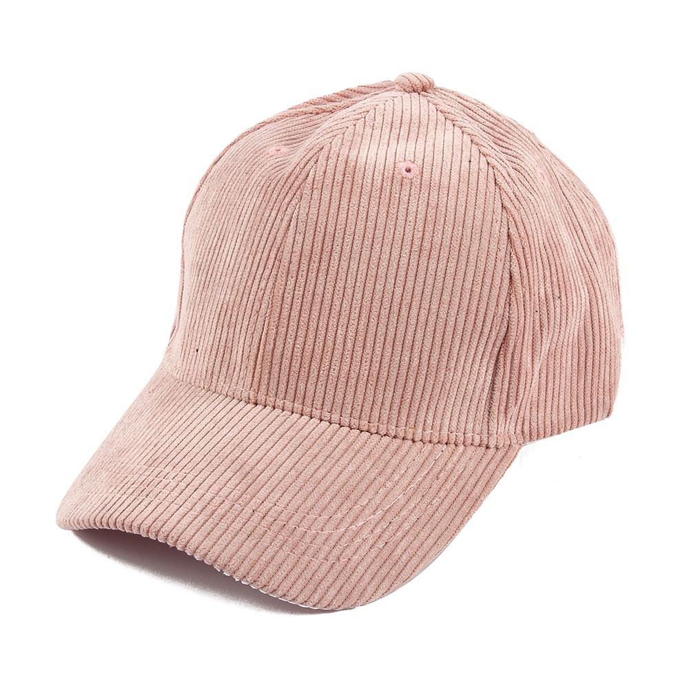 Women's Adjustable Ribbed Baseball Cap