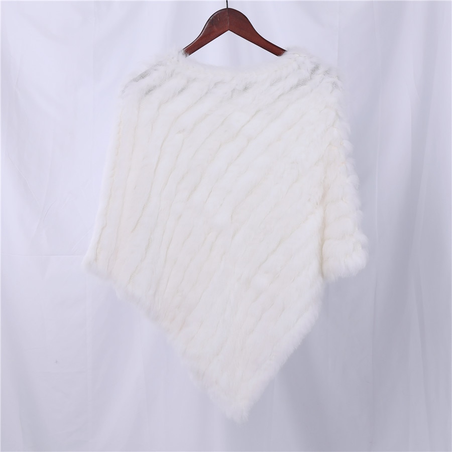 Women's Rabbit Fur Shawl