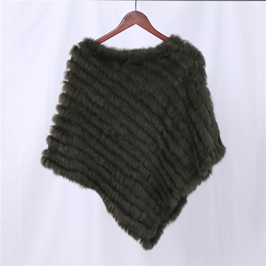 Women's Rabbit Fur Shawl