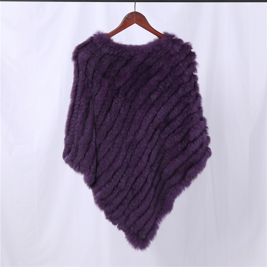 Women's Rabbit Fur Shawl