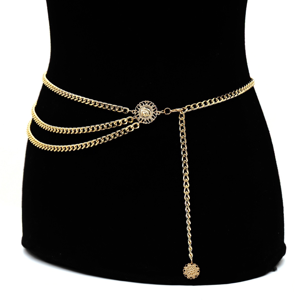 Stylish Metal Chain Belt