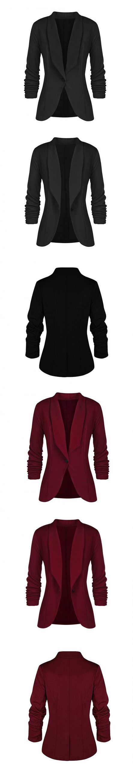 One-Buttoned Suit Jacket for Women