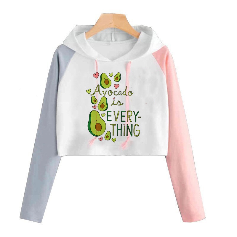 Funny Avocado Printed T Shirt for Women