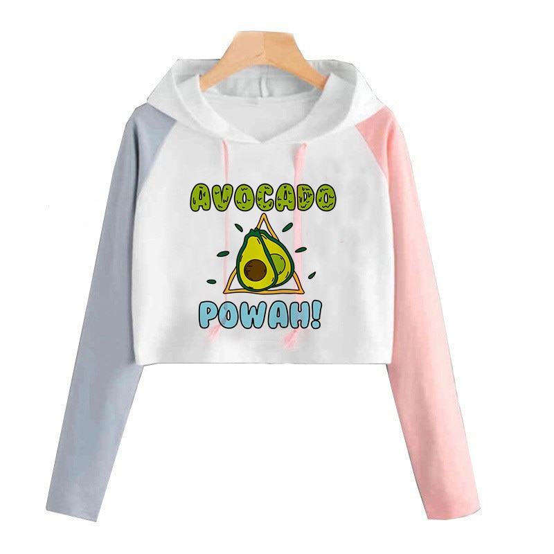 Funny Avocado Printed T Shirt for Women