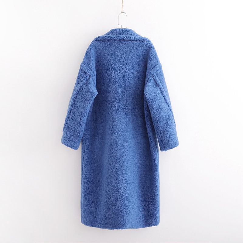 Plush Women's Coat for Winter