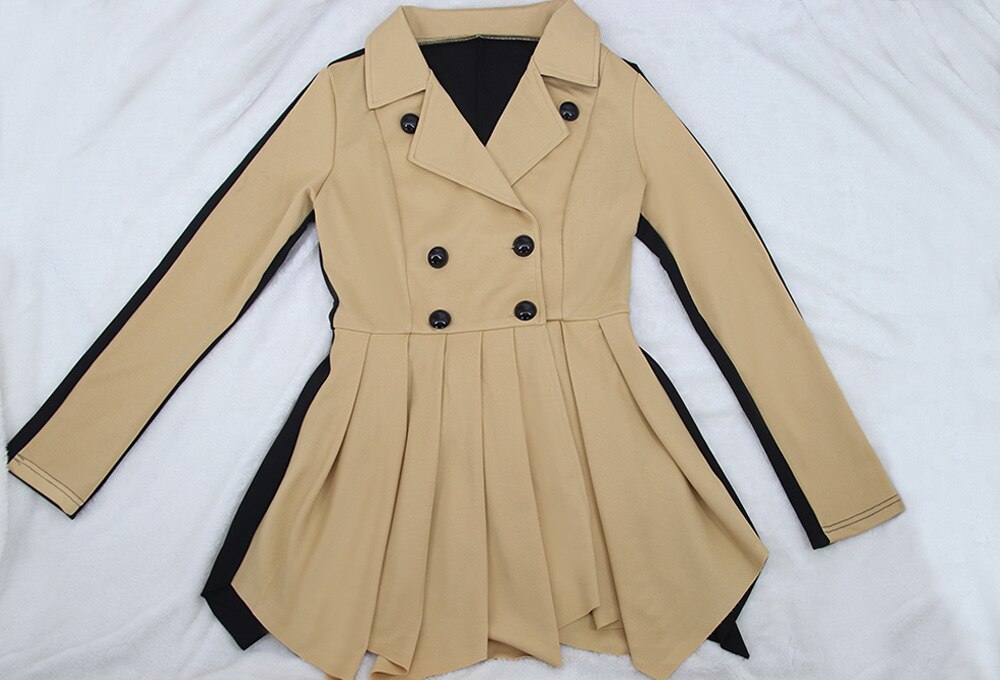 Women's Patchwork Style Autumn Coat